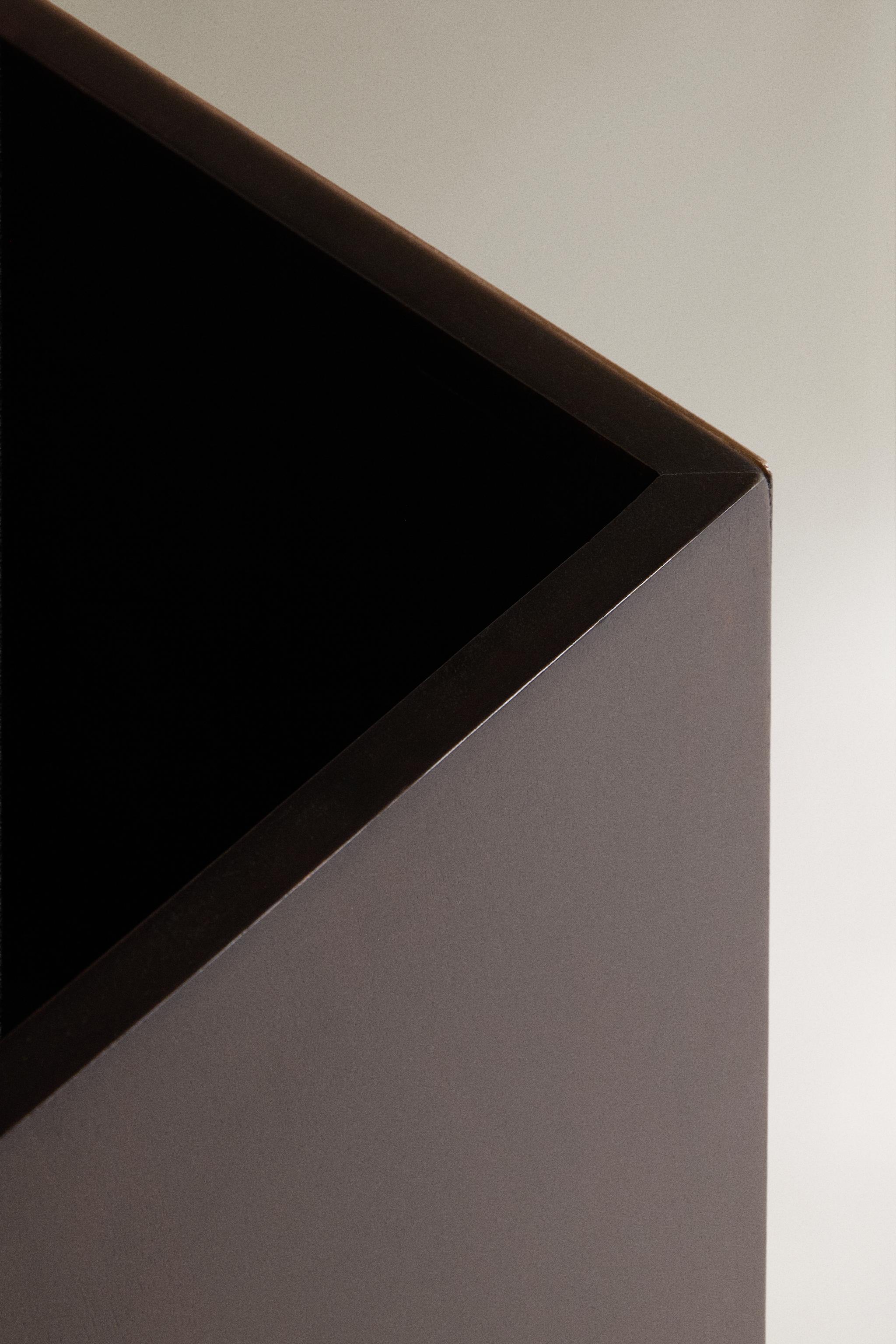 POUBELLE RECTANGULAIRE MÉTAL
